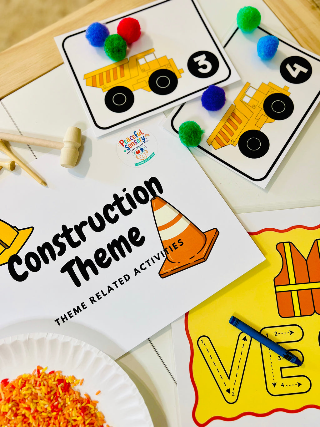 Construction Sensory Kit