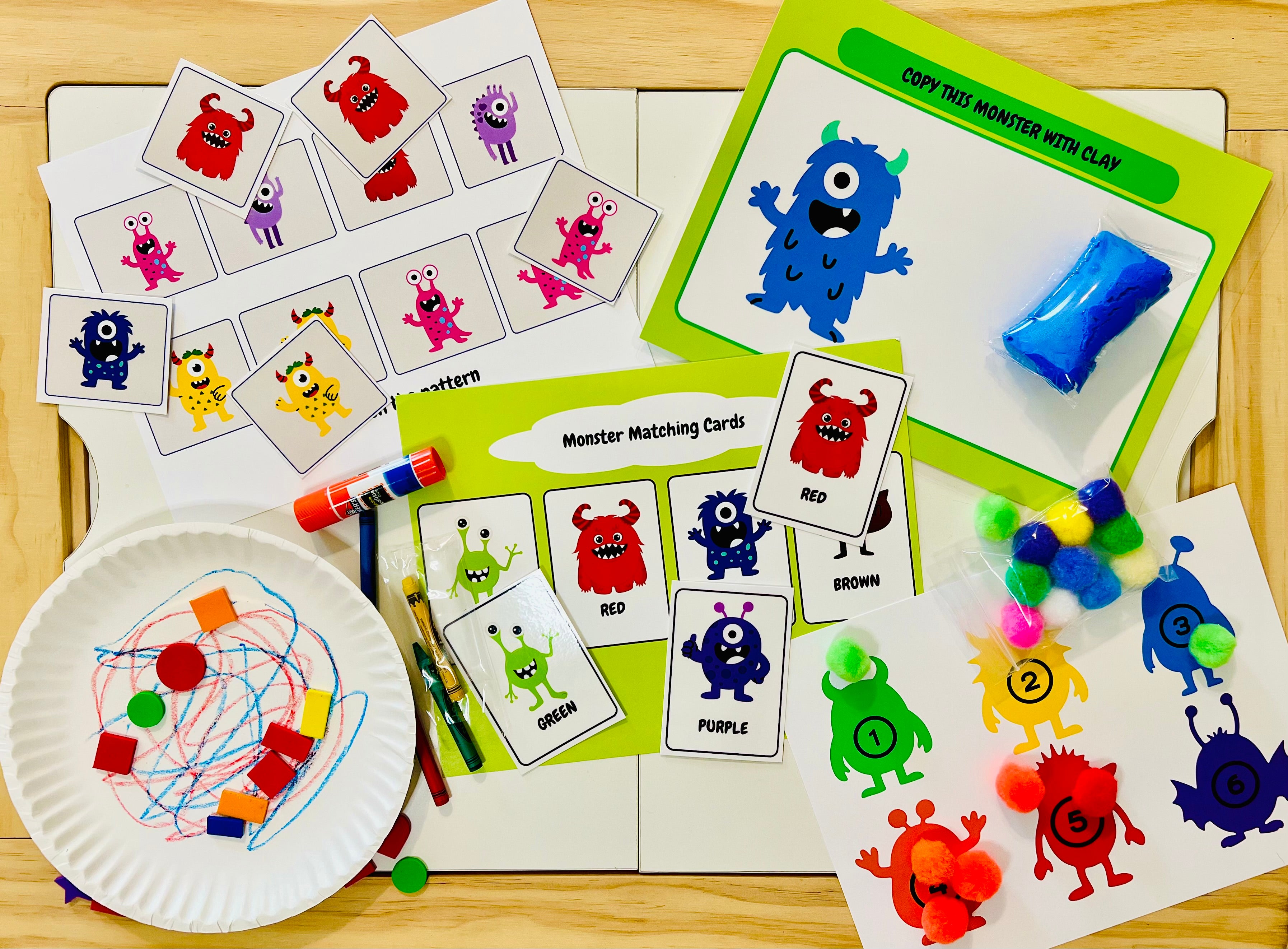 Monsters Sensory Kit