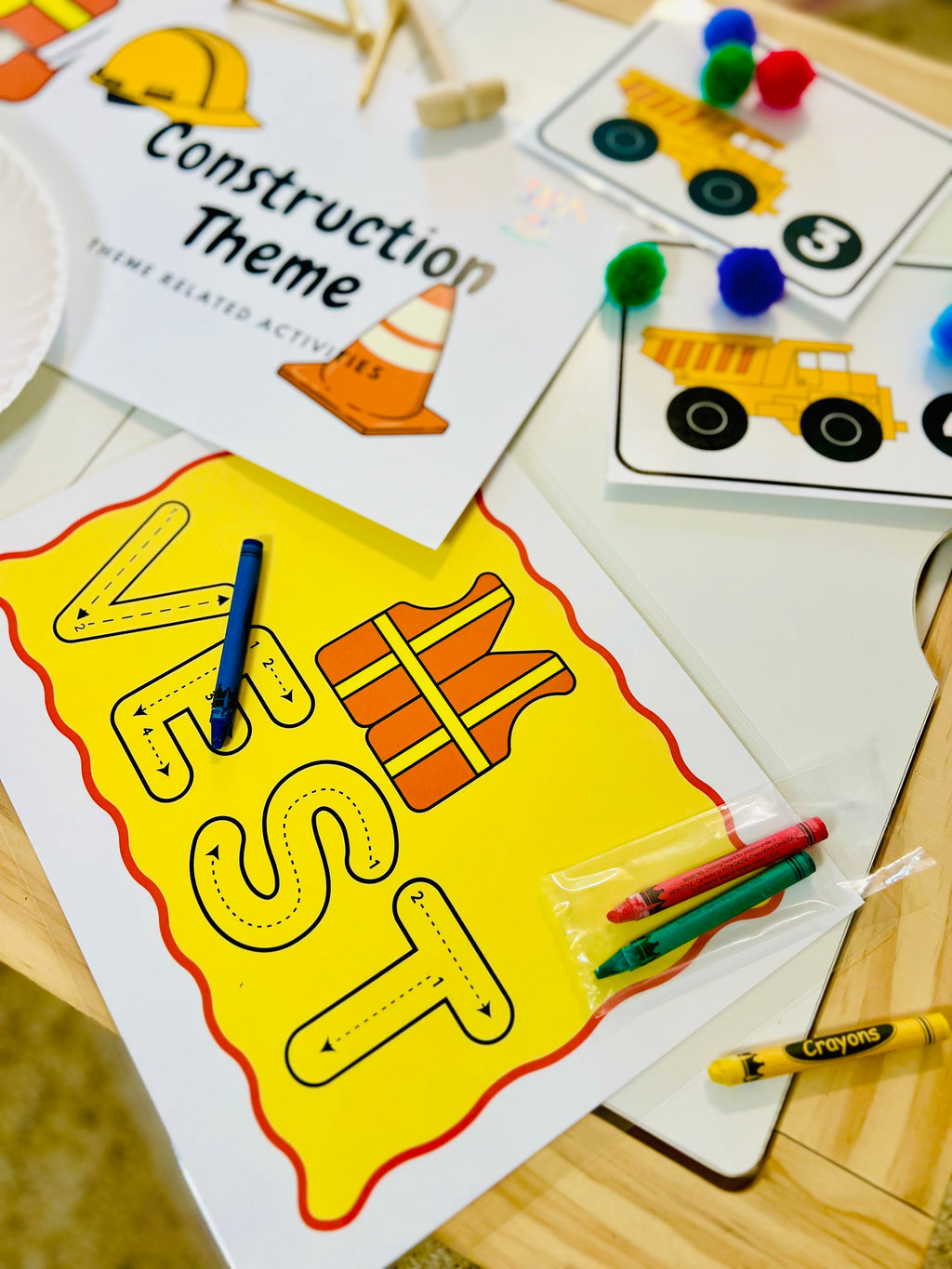Construction Sensory Kit