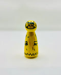 Yellow Monster Peg Doll