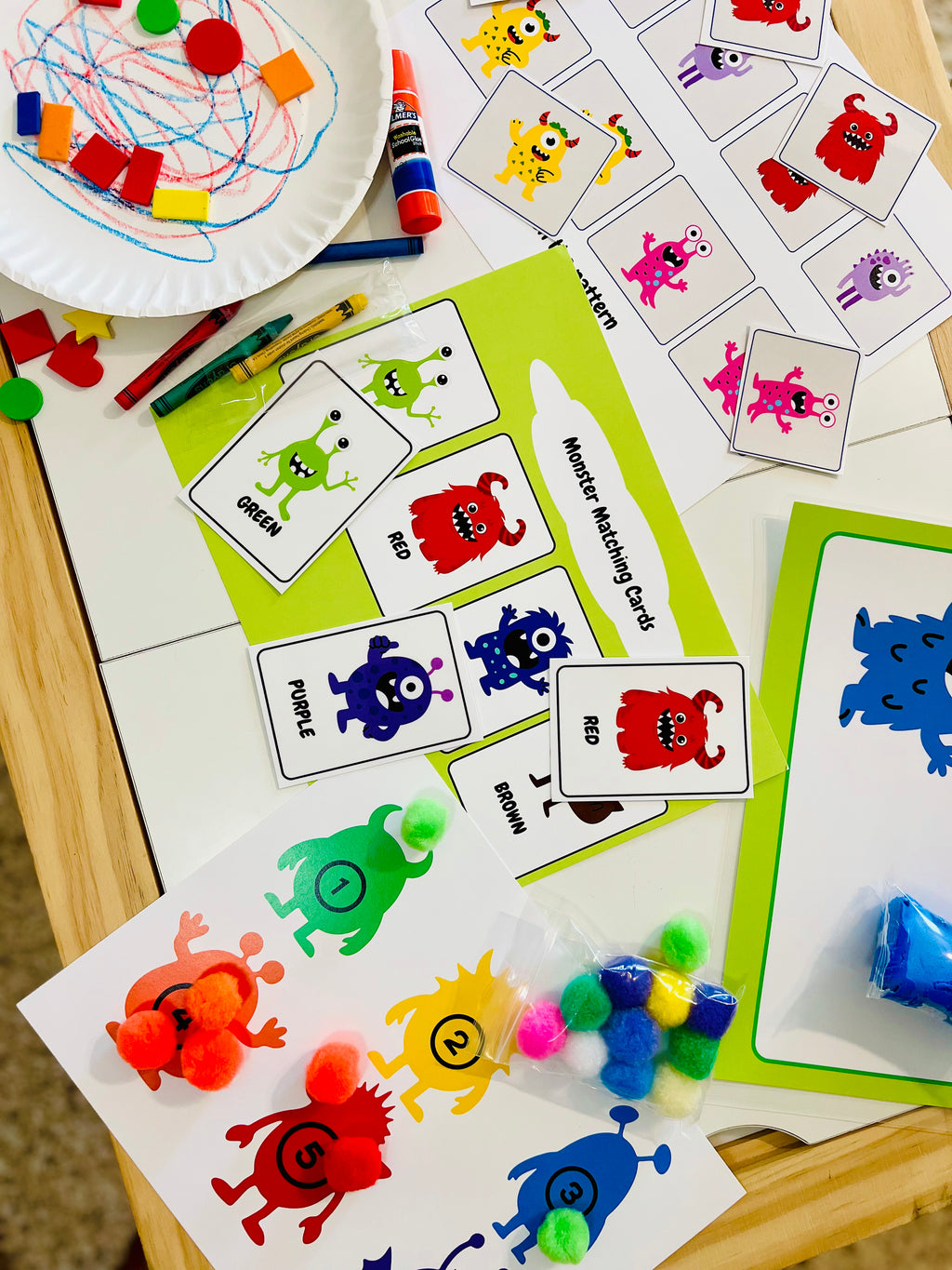 Monsters Sensory Kit