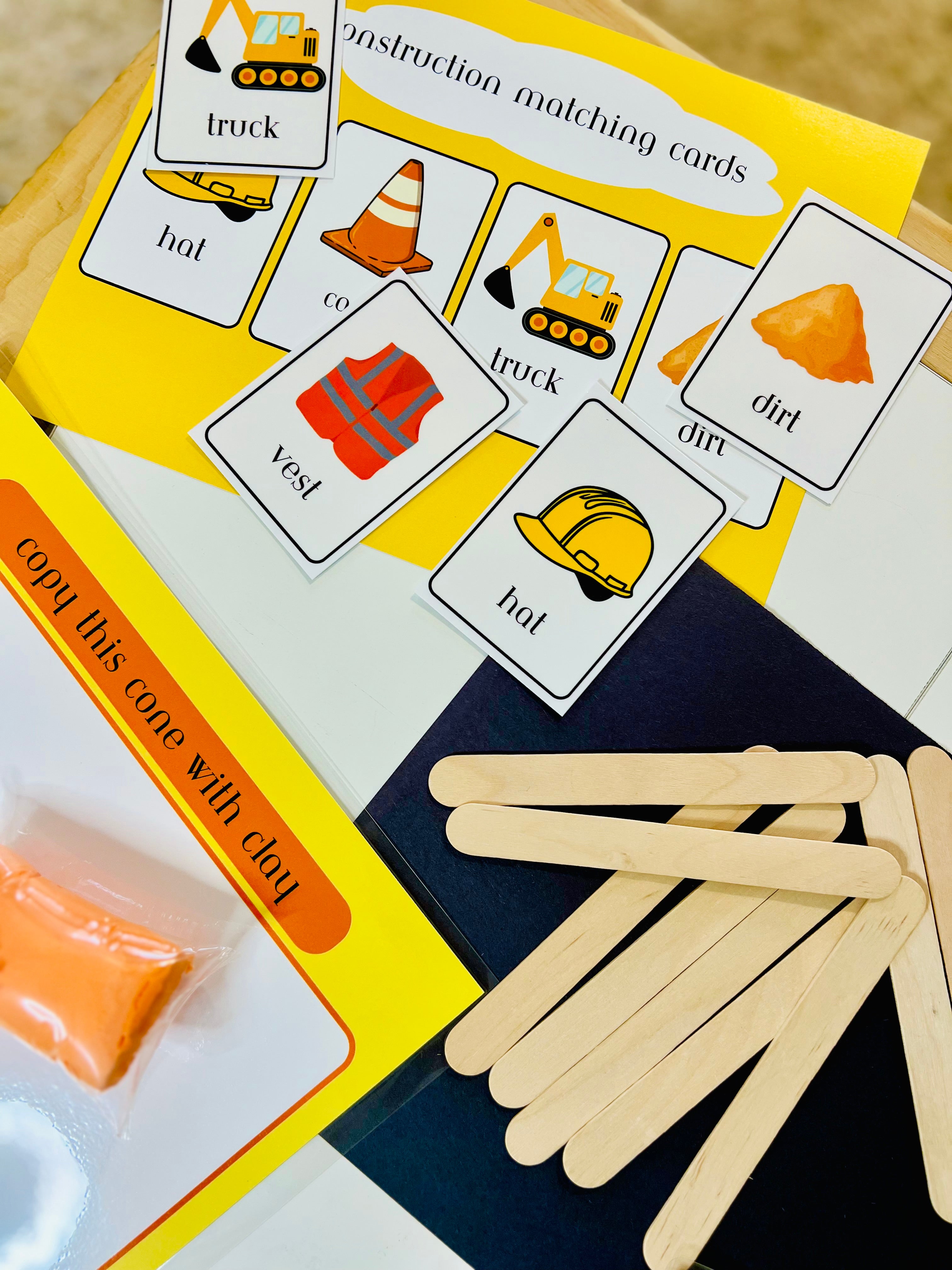 Construction Sensory Kit