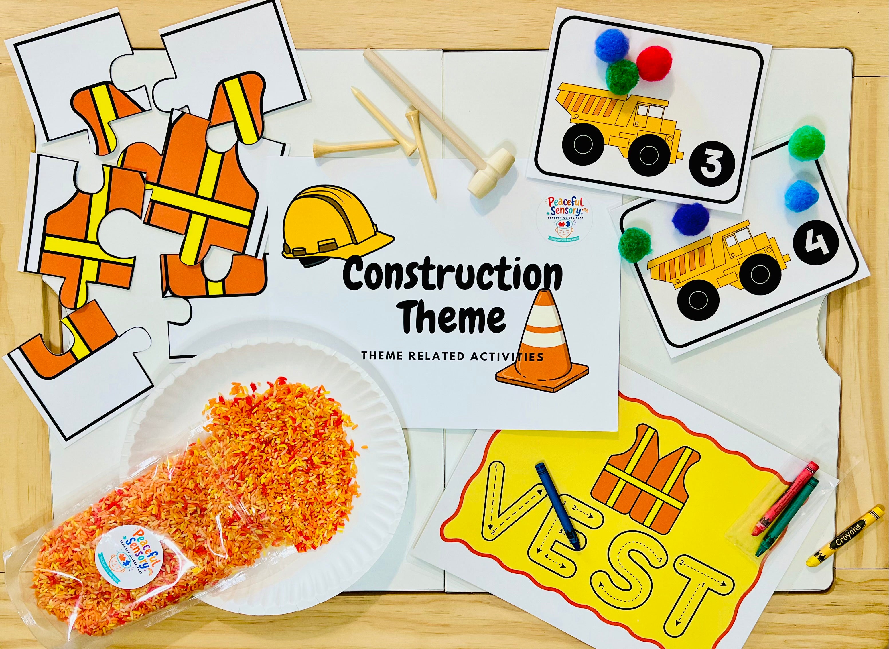 Construction Sensory Kit