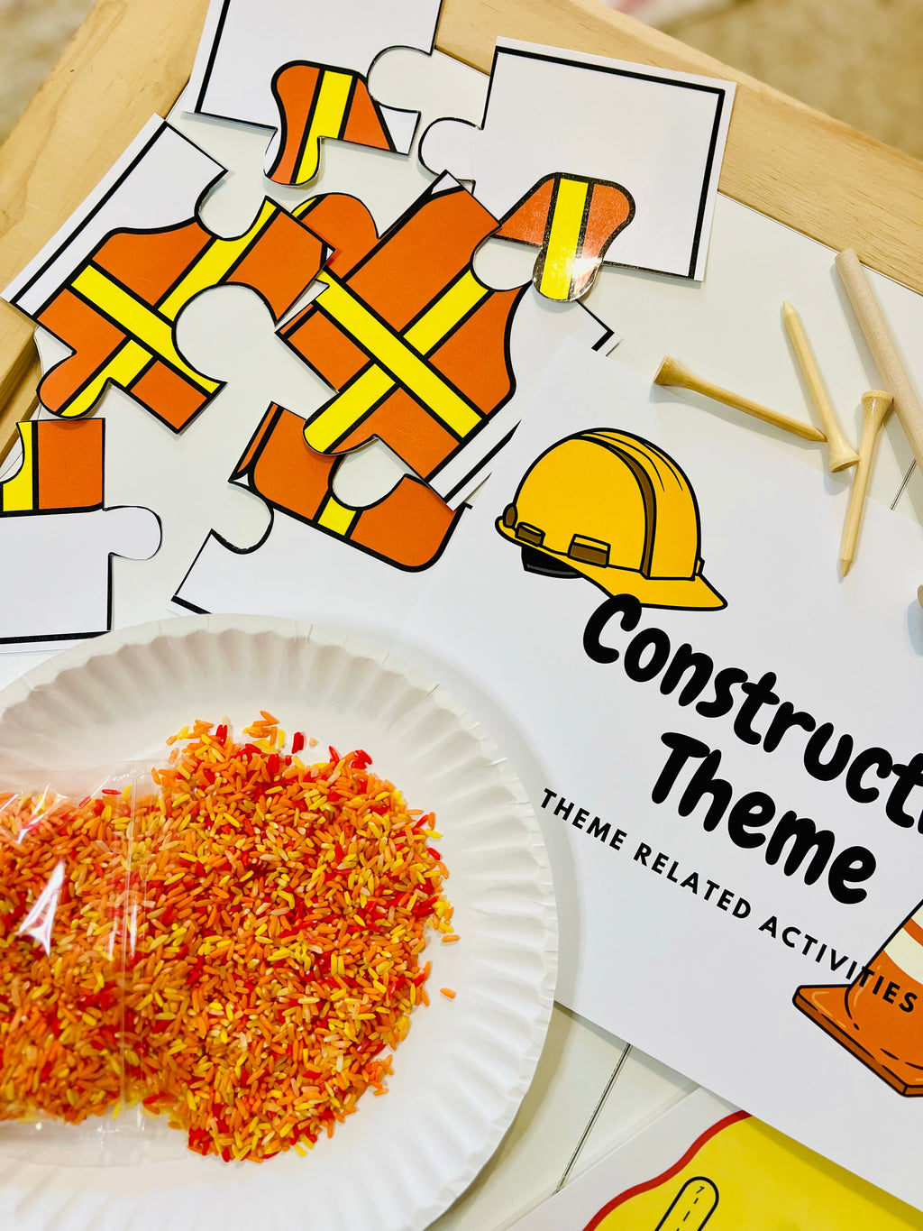 Construction Sensory Kit