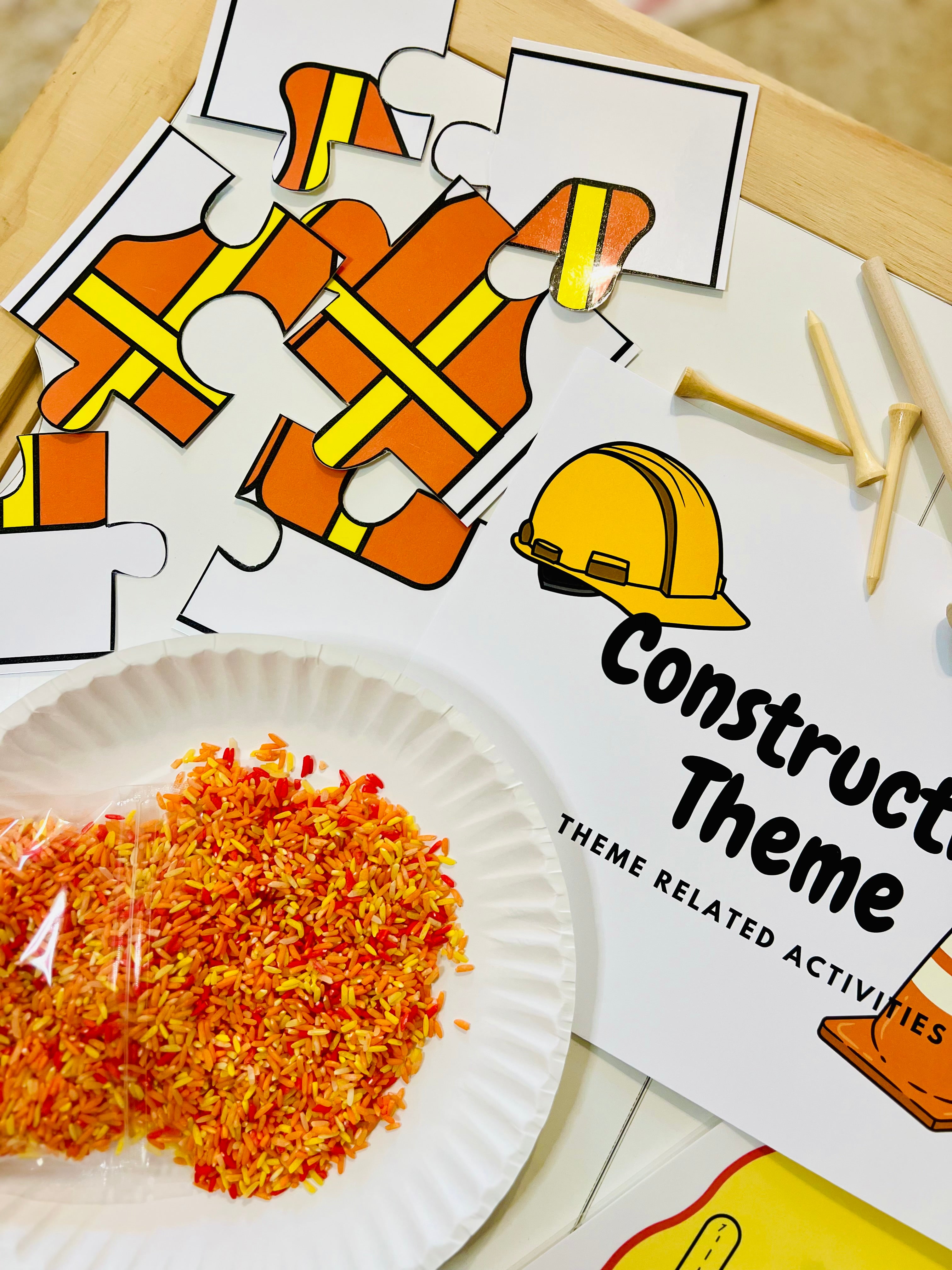 Construction Sensory Kit