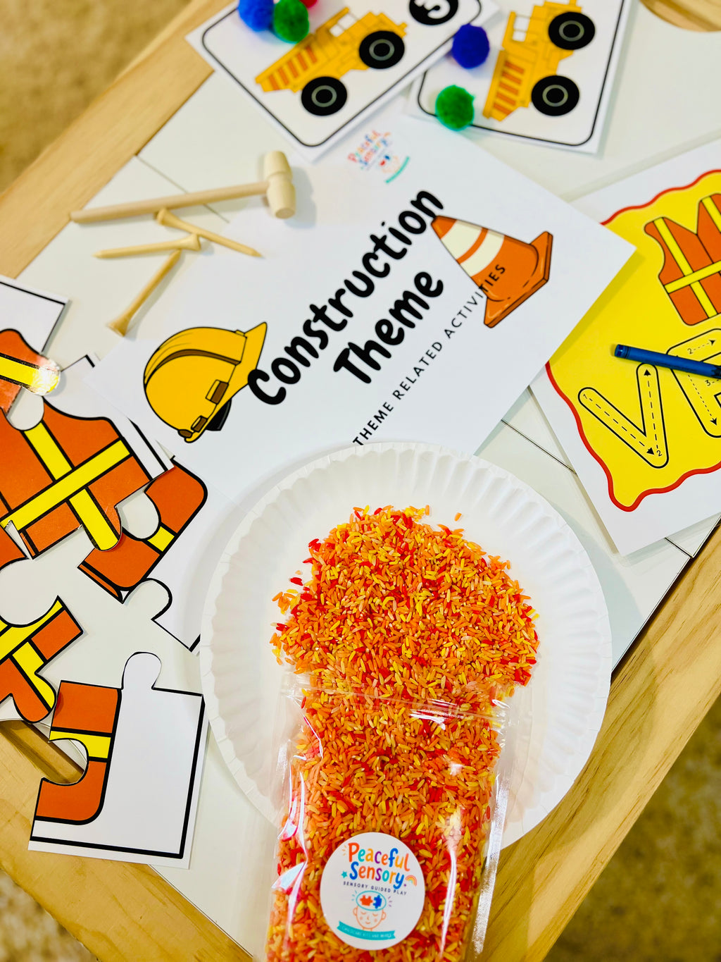 Construction Sensory Kit