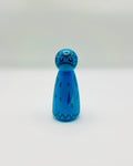 Blue Monster Peg Doll